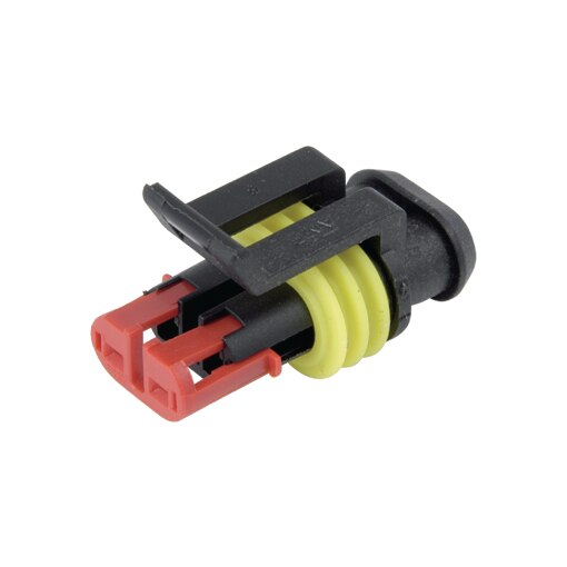 Waterdichte connector Superseal AMP 1.5 female 2-polig